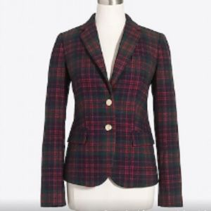 J. Crew PATTERNED SCHOOLBOY BLAZER